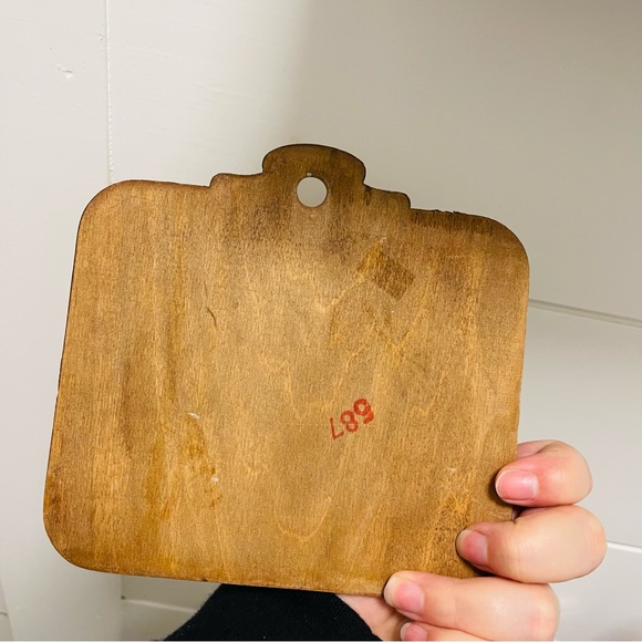 Vintage Wooden Picture - Picture 3 of 4